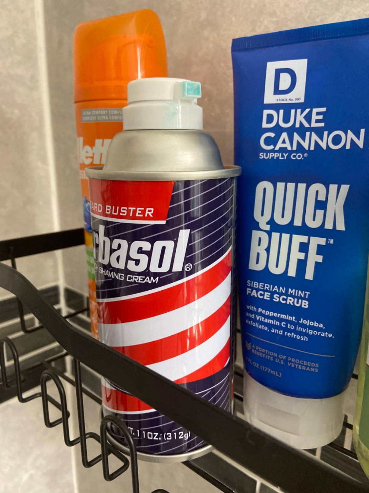 Barbasol Diversion Safe Stash Can with Food Grade Smell Proof Bag with Hidden Compartment for Keys, Cash and Valuables-Steel Material customer photo 1