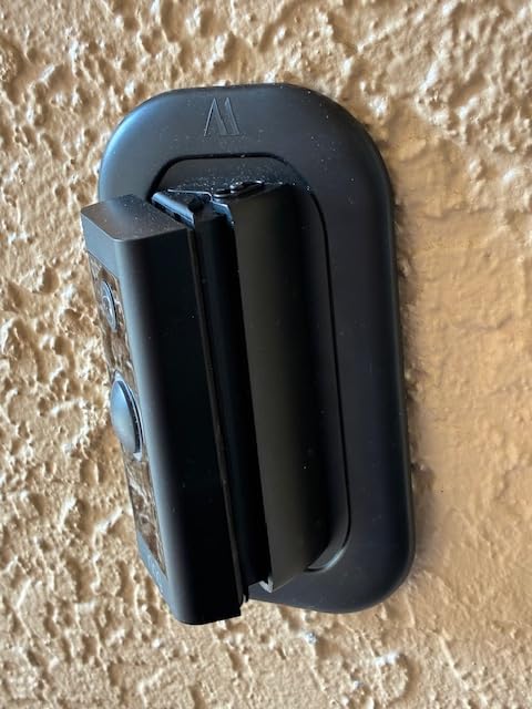 Wasserstein Horizontal Adjustable Angle Mount & Wall Plate (35° to 55°) - Compatible with Ring Video Doorbell (Wired) customer photo 2