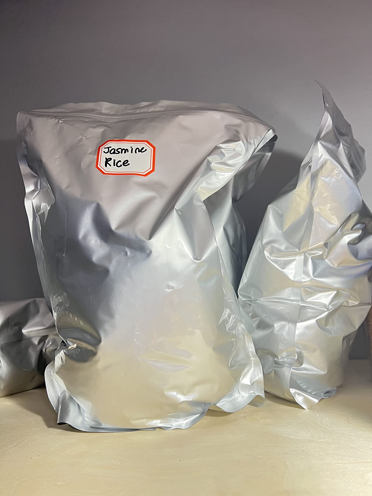 100 Pack Mylar Bags with 300cc Oxygen Absorbers for Food Storage customer photo 1