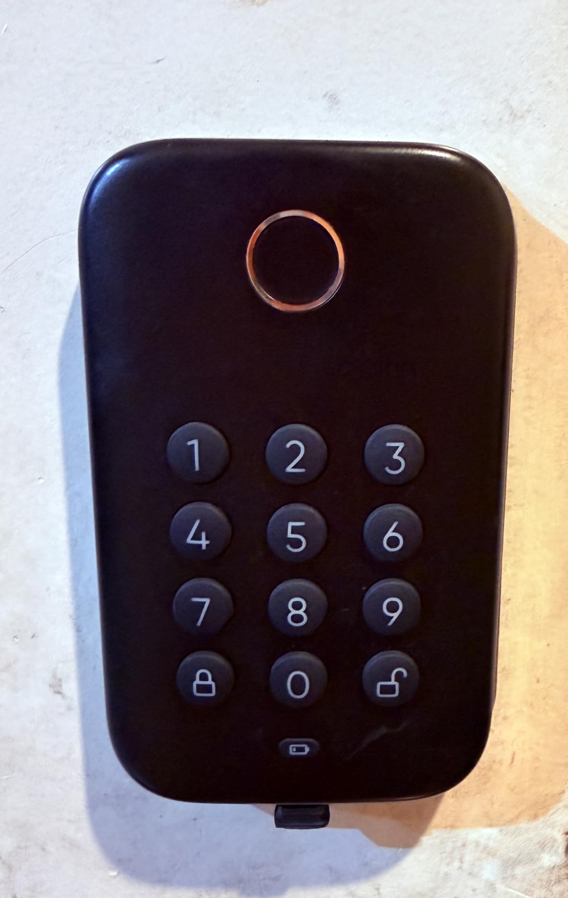 Wyze Auto-Lock Bolt, Fingerprint Keyless Entry Door Smart Bluetooth Deadbolt Replacement, Backlit Keypad, IPX5 Weatherproof, in-App History and Scheduled Access, BHMA, UL 20-Min Fire Rated customer photo 2