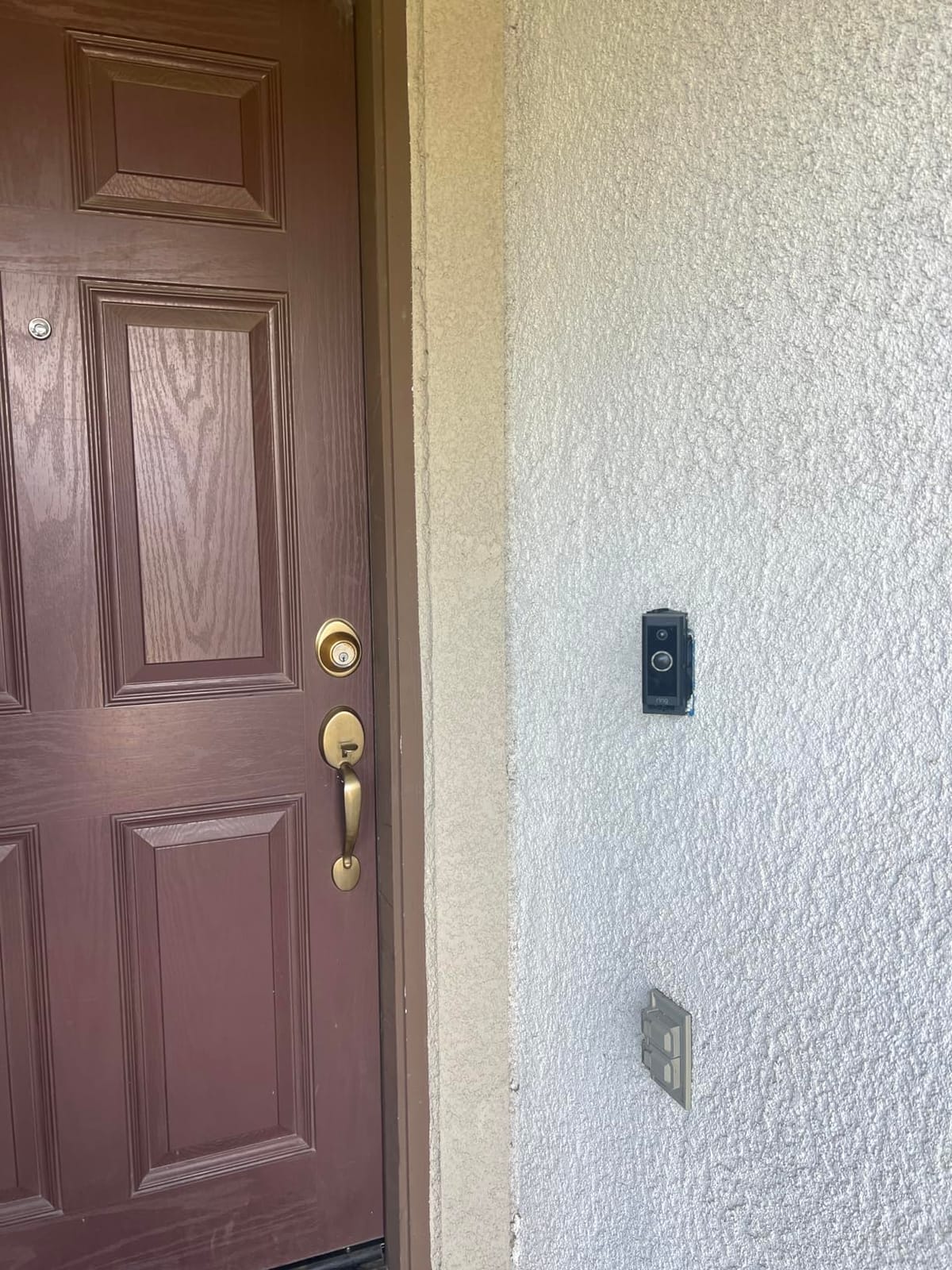 RIOVO Adjustable 30 to 55 Degree Doorbell Angle Mount Compatible with Video Doorbell Wired/Pro and Blink Video Doorbell, Replacement Angle Adjustment Adapter Mounting Bracket Wedge Kit customer photo 2