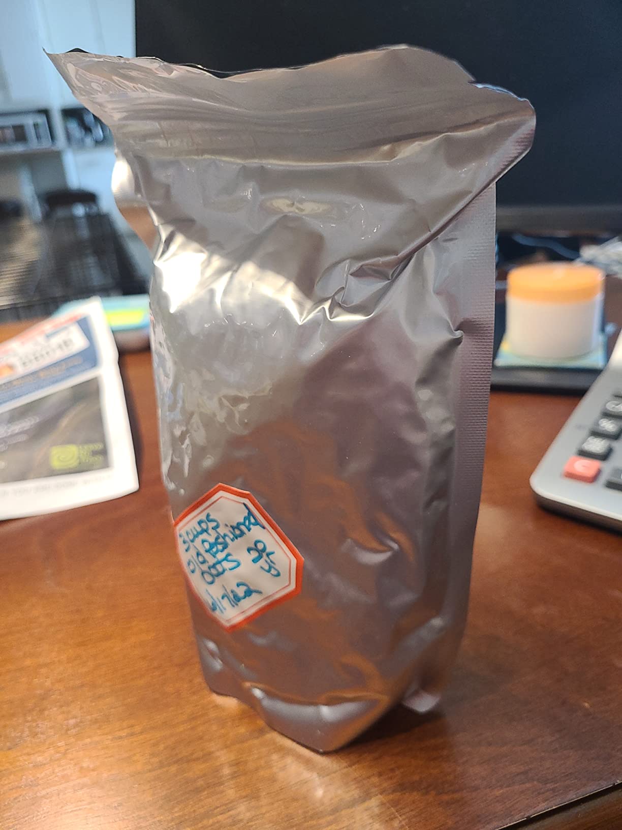 Lebodu 120 Mylar Bags with 120 x 300cc Oxygen Absorbers for Food Storage customer photo 1
