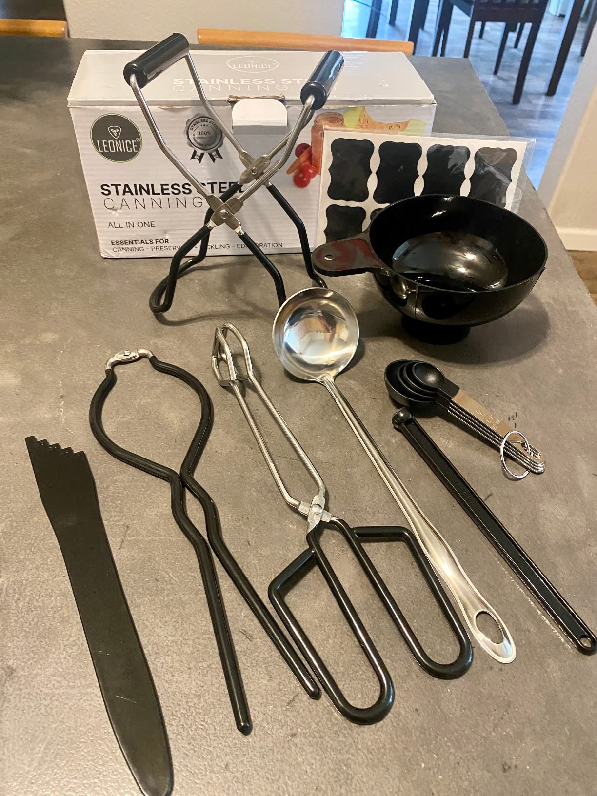 LEONICE Canning Supplies,Home Canning Starter kit for Beginner Full Set customer photo 2