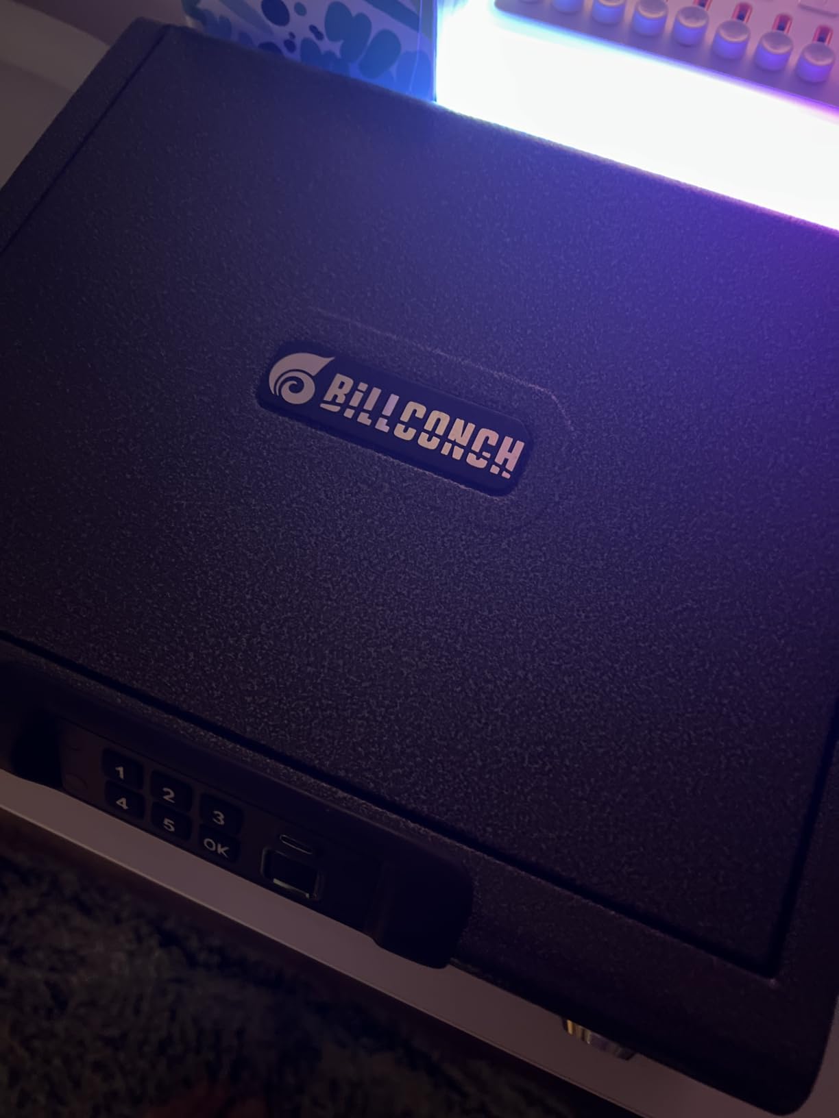 BILLCONCH Gun Safe,Biometric Fingerprint Gun Safe for Handgun Pistol Safes customer photo 2