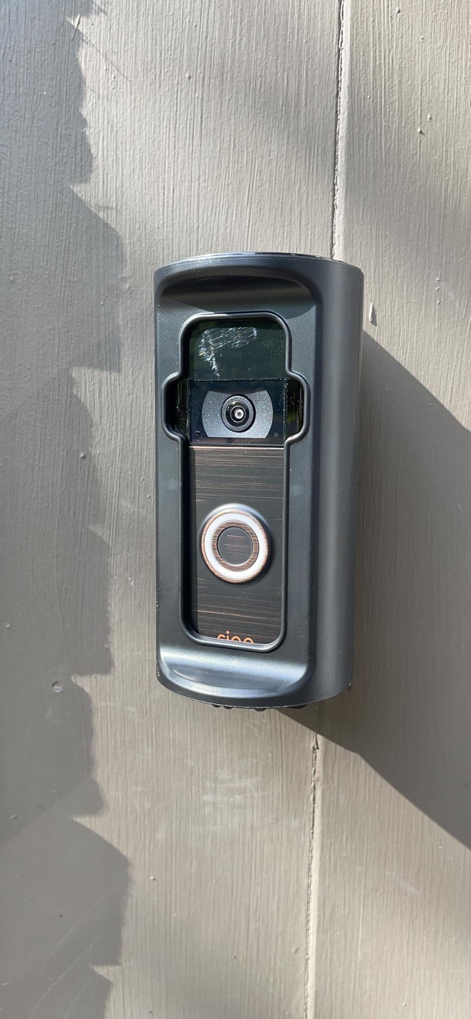 Anti-Theft Video Doorbell Mount,Adjustable 360° Doorbell Angle No-Drill customer photo 2