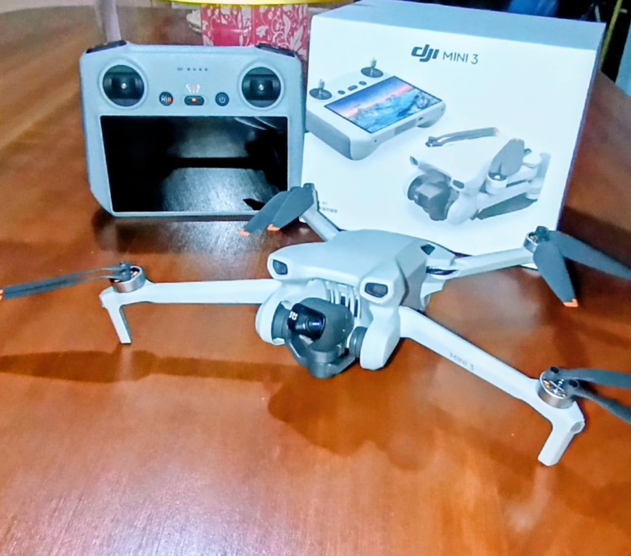 DJI Mini 3 With DJI RC, 3-Axis Mechanical Gimbal Mini Camera Drone customer photo 2