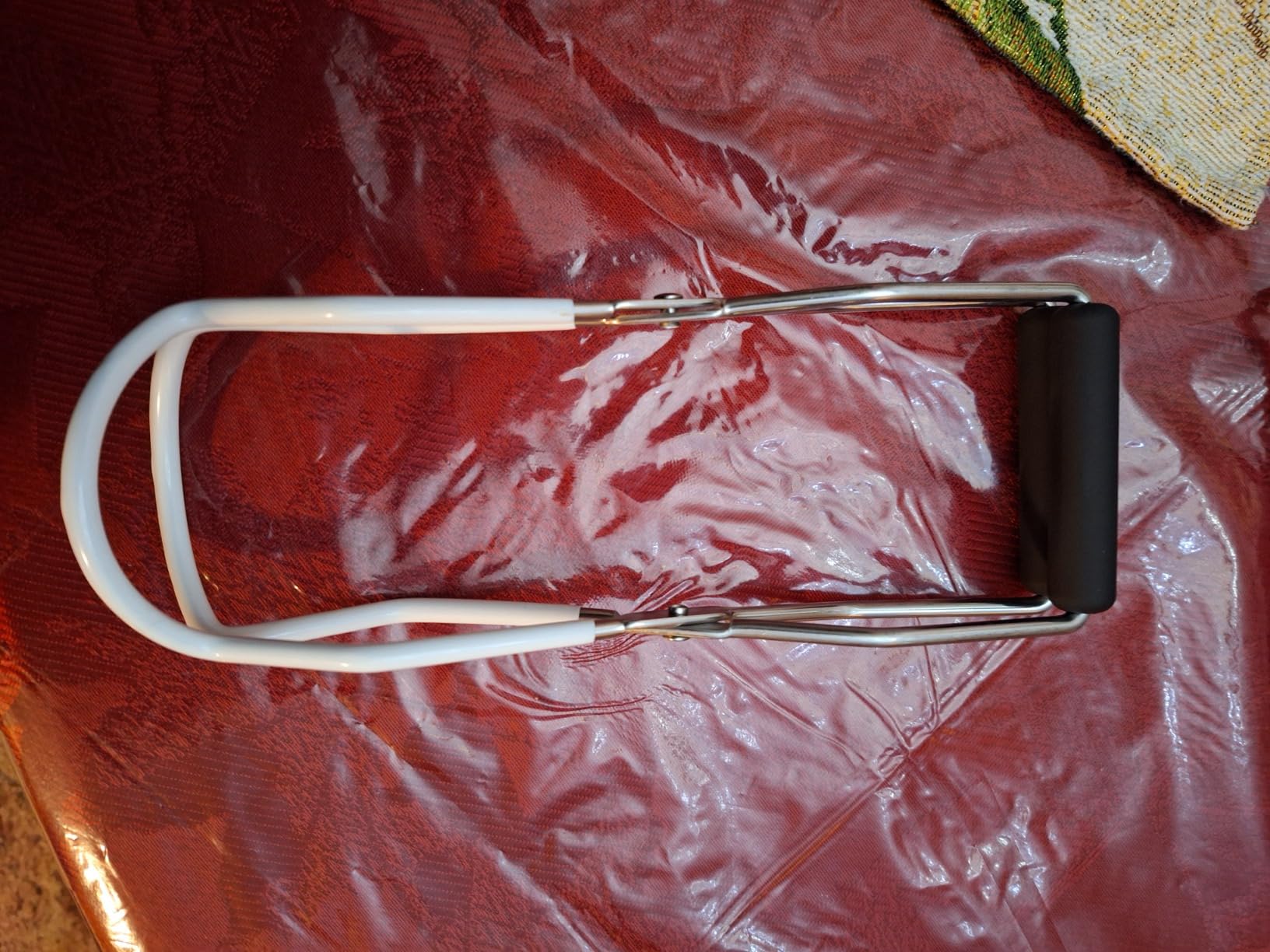 Upgraded Heavy Duty Canning Tongs Jar Lifter Sturdy Stainless Steel Black customer photo 2