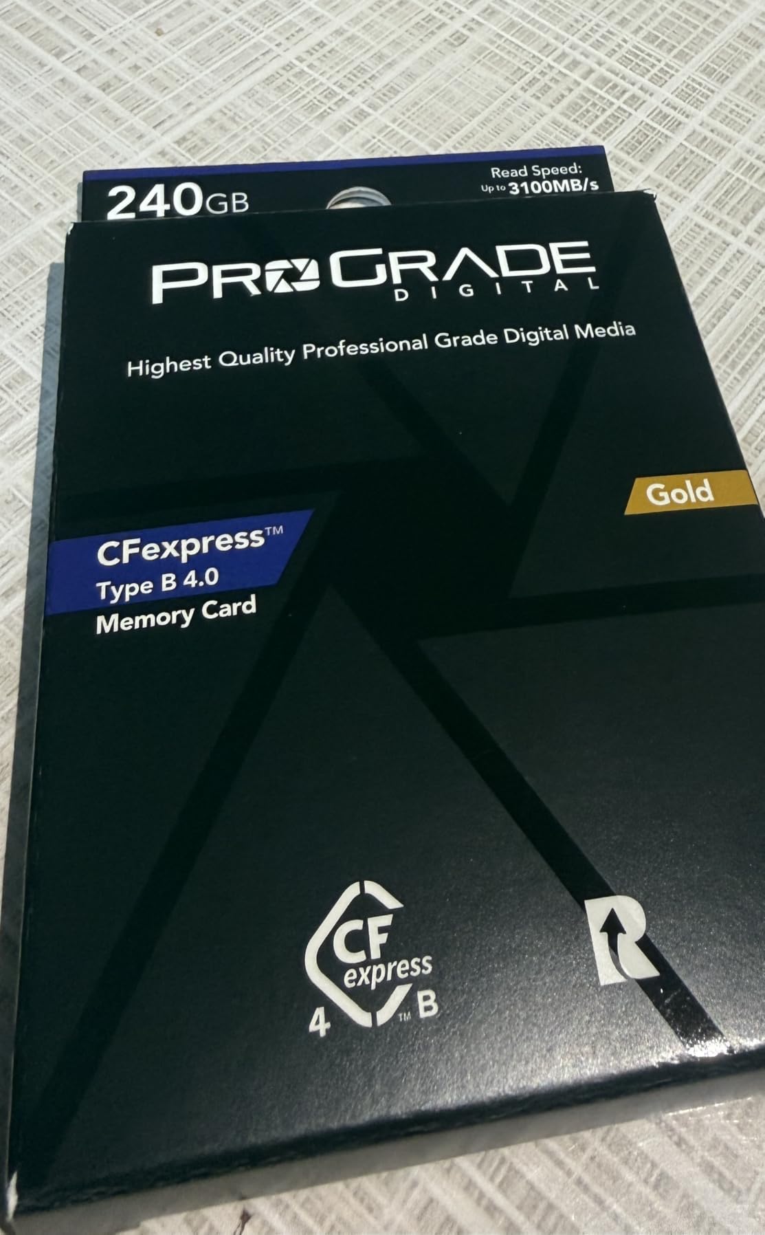 ProGrade Digital 512GB CFexpress 4.0 Type B Memory Card (Gold) customer photo 1