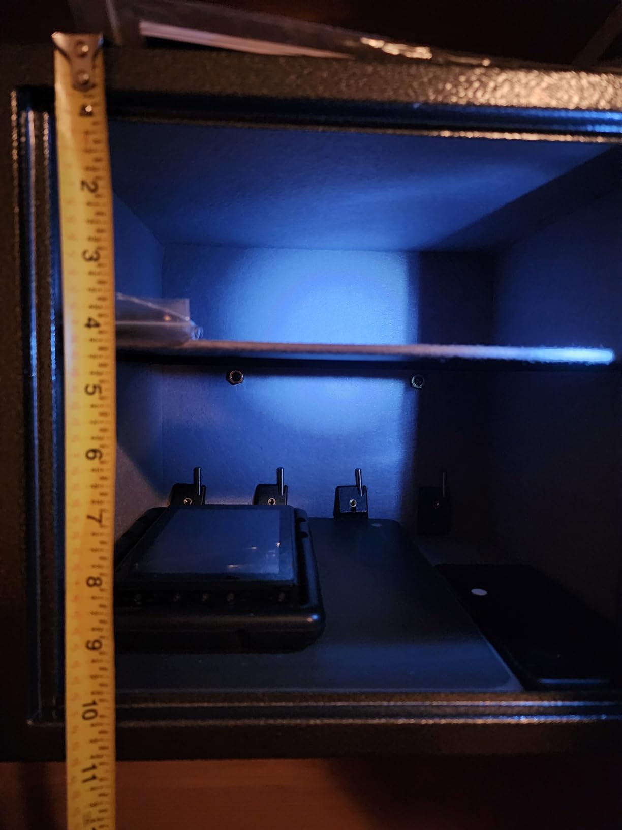 BILLCONCH Biometric Gun Safe for Multiple Handguns Quick Access Pistol Safe customer photo 2