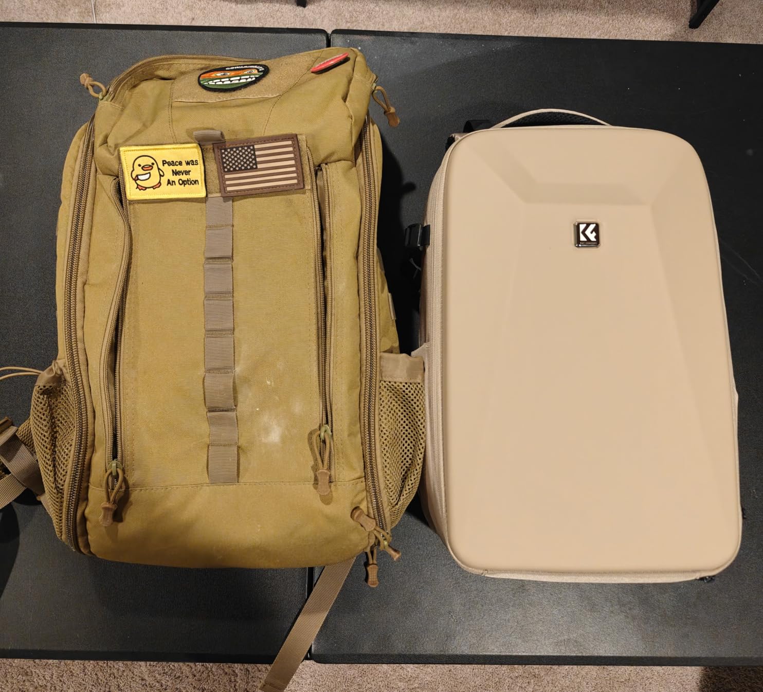 K&F CONCEPT Camera Backpack,Hardshell Photography DSLR Camera Bag customer photo 1
