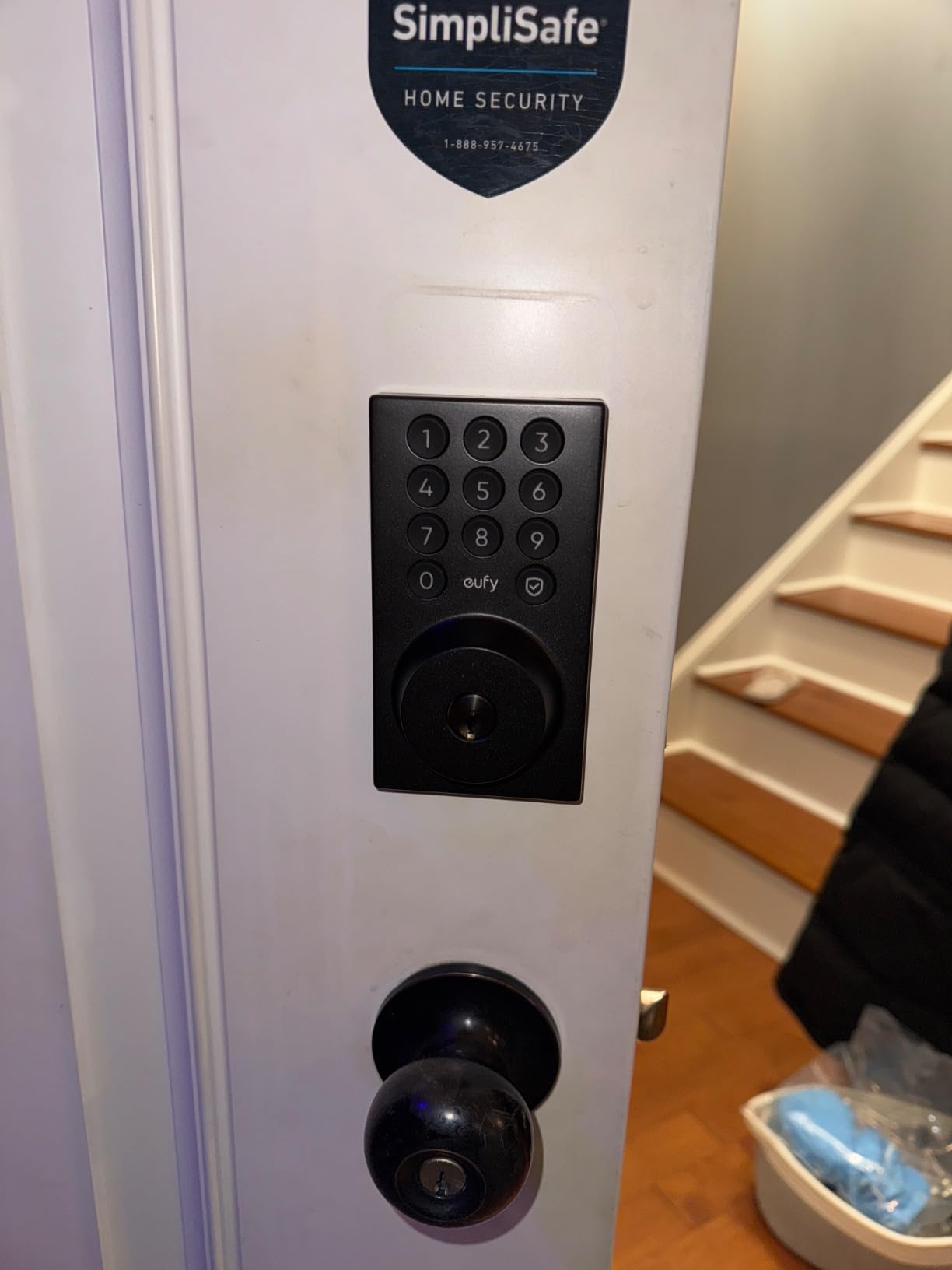 eufy Security Smart Lock C30, Keyless Entry Door Lock, Built-in WiFi, Black customer photo 1