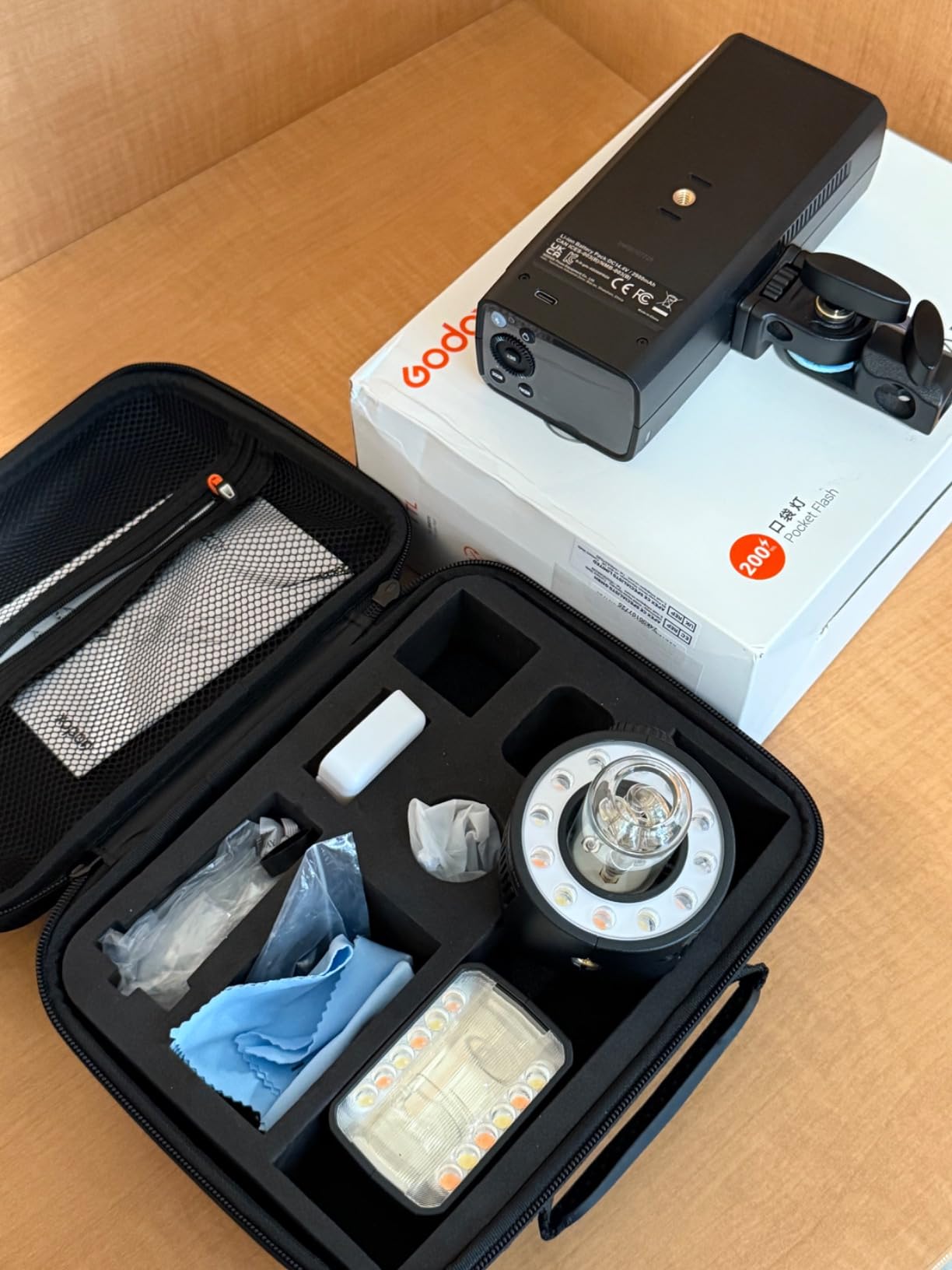 GODOX AD200 Pro II AD200Pro II 200Ws TTL Pocket Flash Strobe,Portable Flash customer photo 2