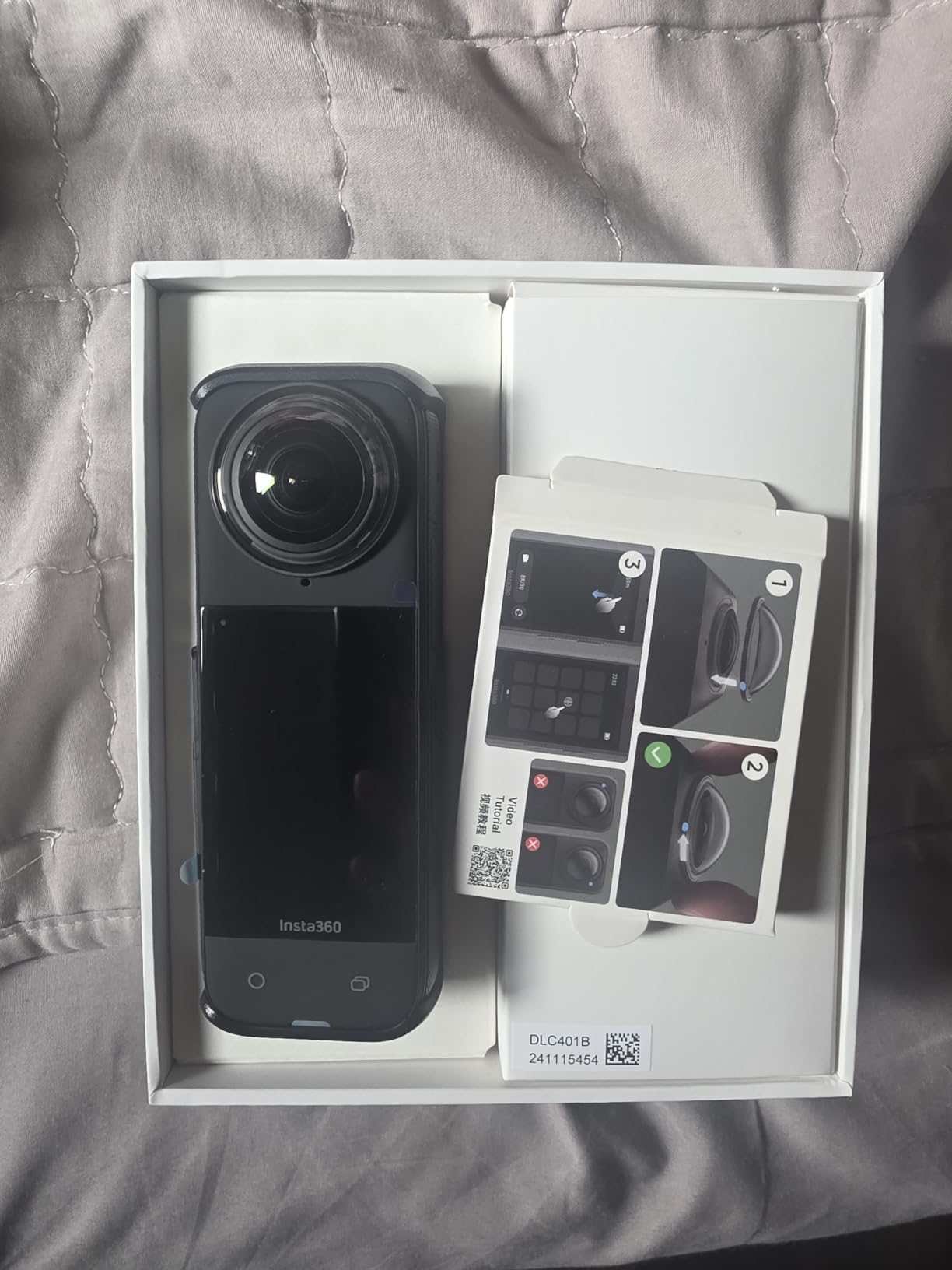 Insta360 X4 Standard Bundle - Waterproof 8K 360 Action Camera, 4K Wide-Angle Video, Invisible Selfie Stick Effect, Removable Lens Guards, 135 Min Battery Life, AI Editing, Stabilization customer photo 2