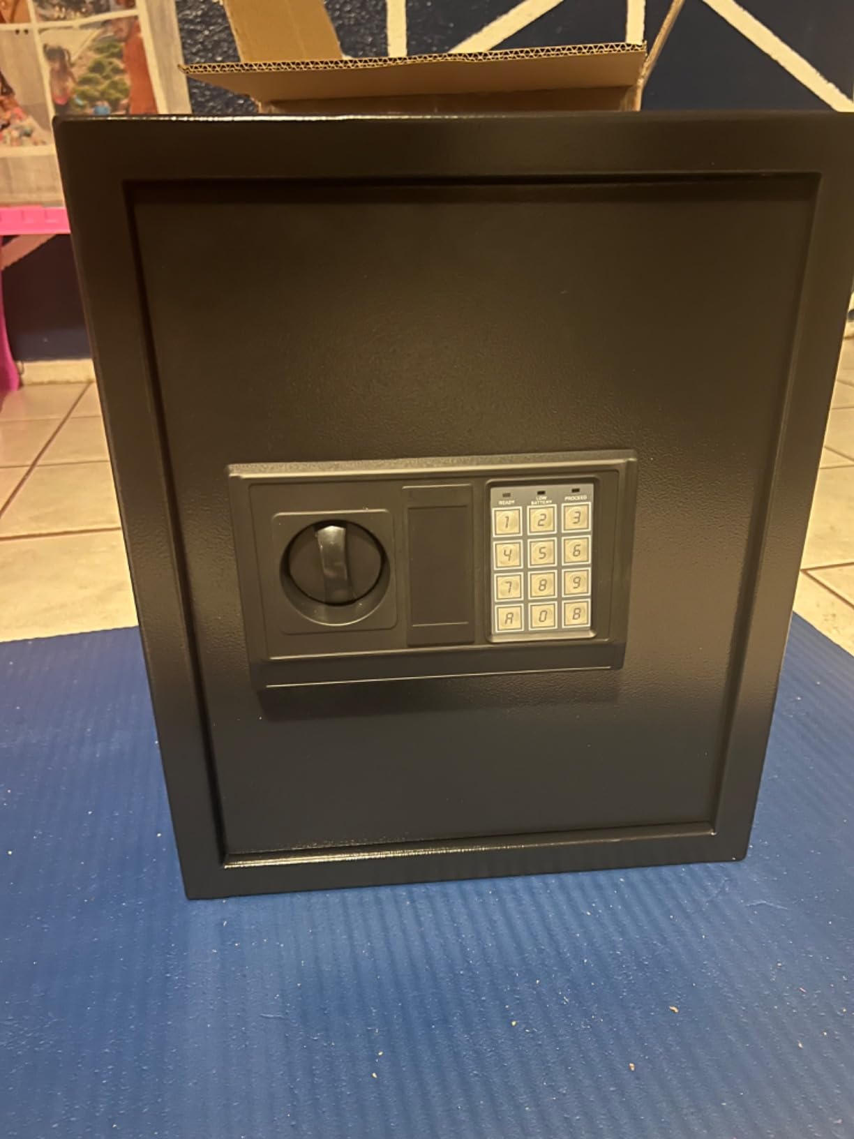 2.5 Cuft Safe Box, Home Safe with Fireproof Waterproof Bag16.54''H customer photo 2