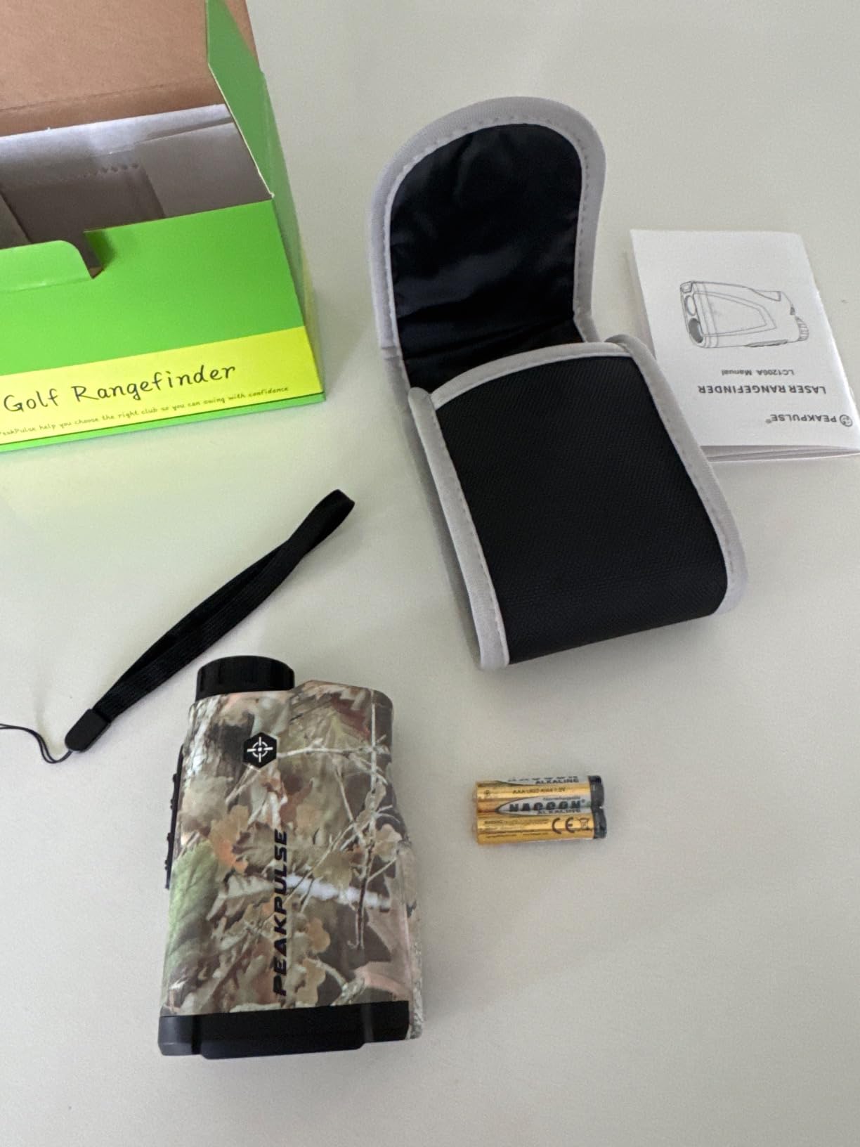 Hunting Range Finder 1400Yds 6X Angle Height Spare Batt. customer photo 1