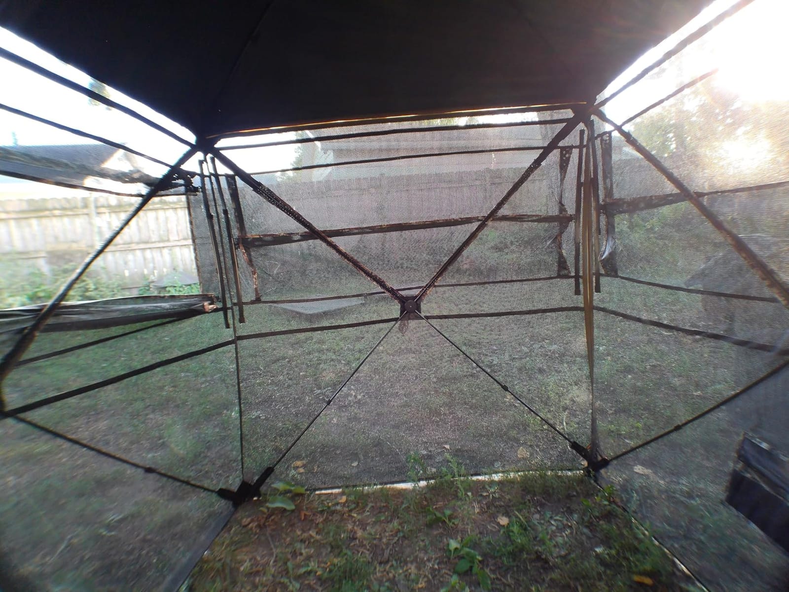 FLISSA Hunting Blind, 270/360 See-Through Ground Blind for Deer Hunting customer photo 1