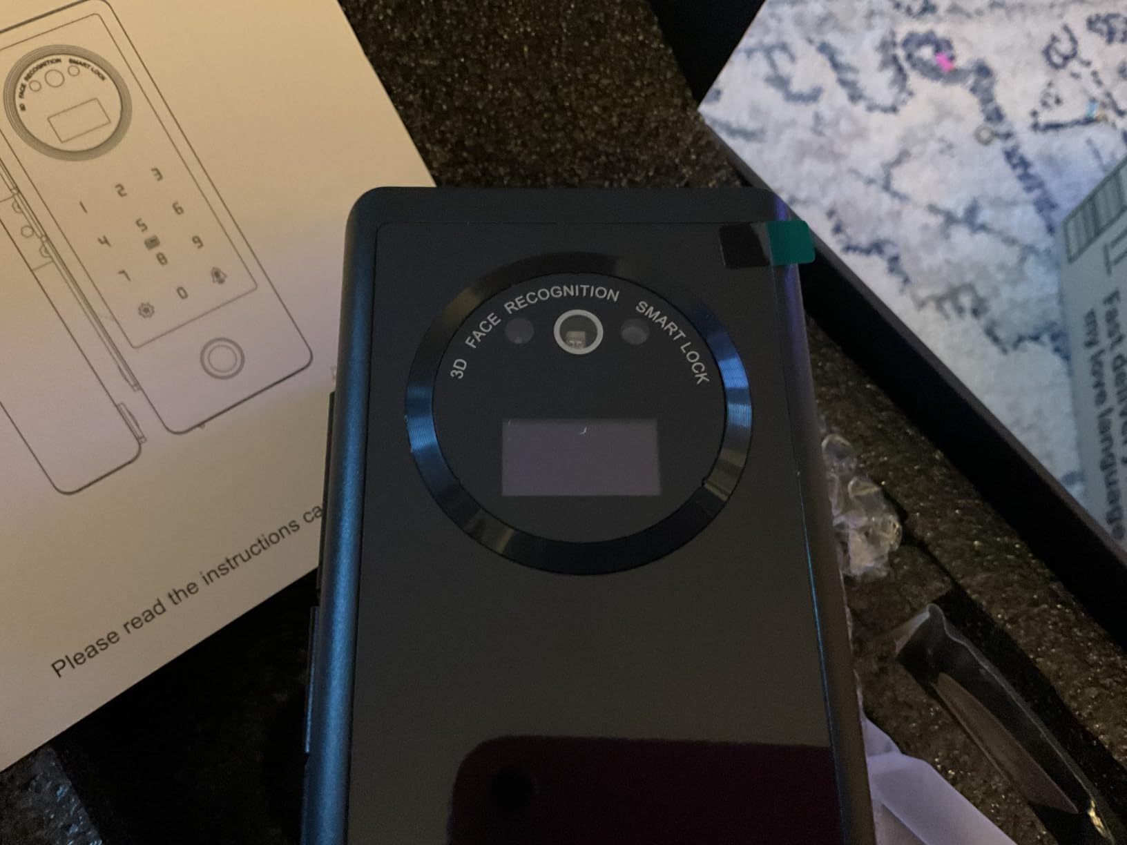 Sliding Door Smart Lock Keyless Entry Sliding Door Lock with Fingerprint Code IC Card Keypad Digital Key APP Remote Replacment Slim Thin Frame Biometric Fingerprint Door Locks customer photo 2