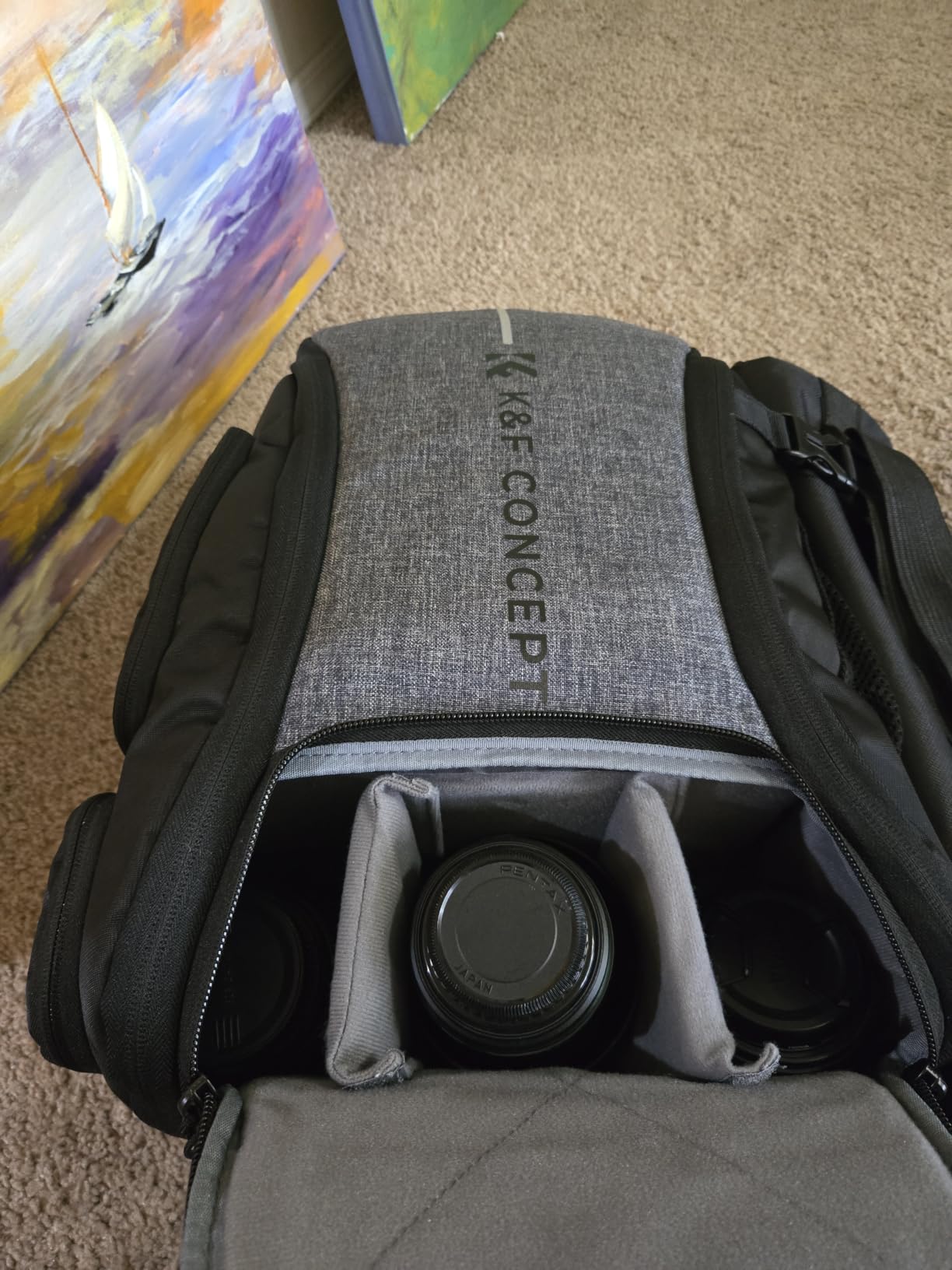 K&F CONCEPT Camera Backpack,25L Large Capacity Camera Bag for Photographers customer photo 1