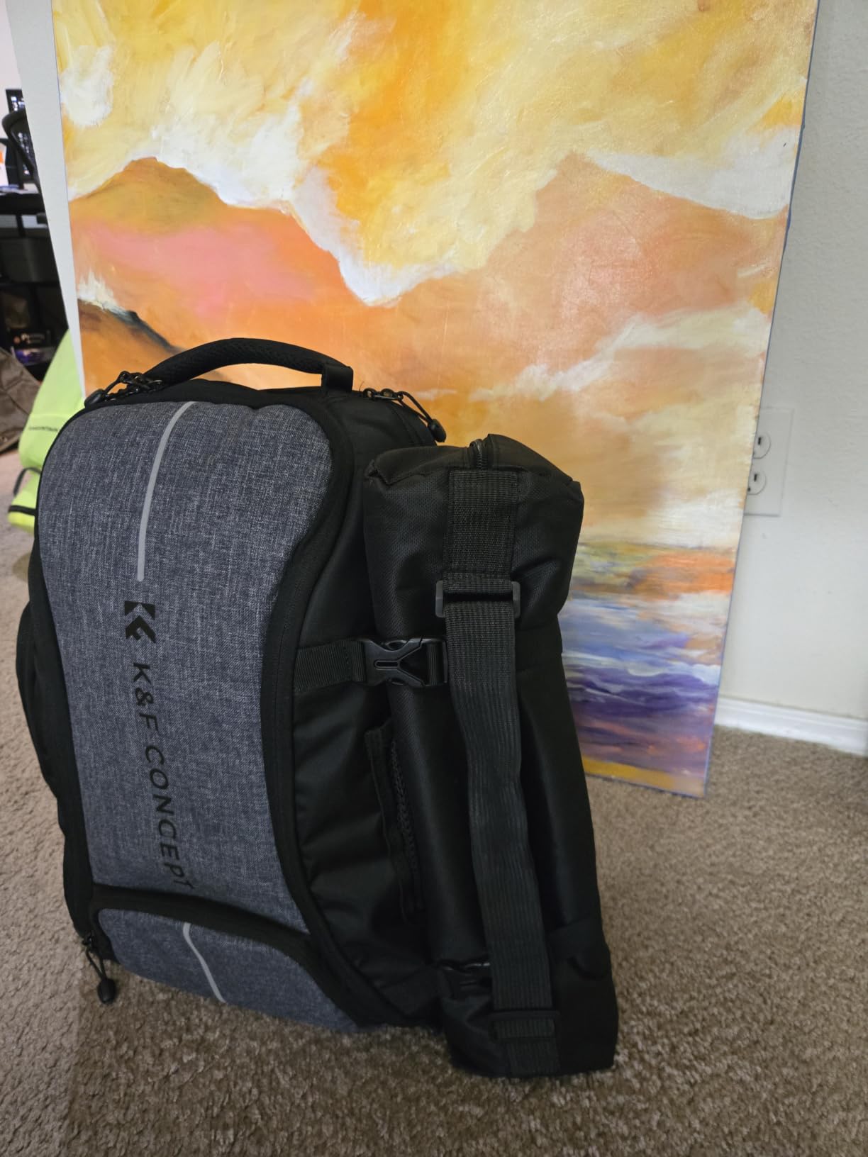 K&F CONCEPT Camera Backpack,25L Large Capacity Camera Bag for Photographers customer photo 2