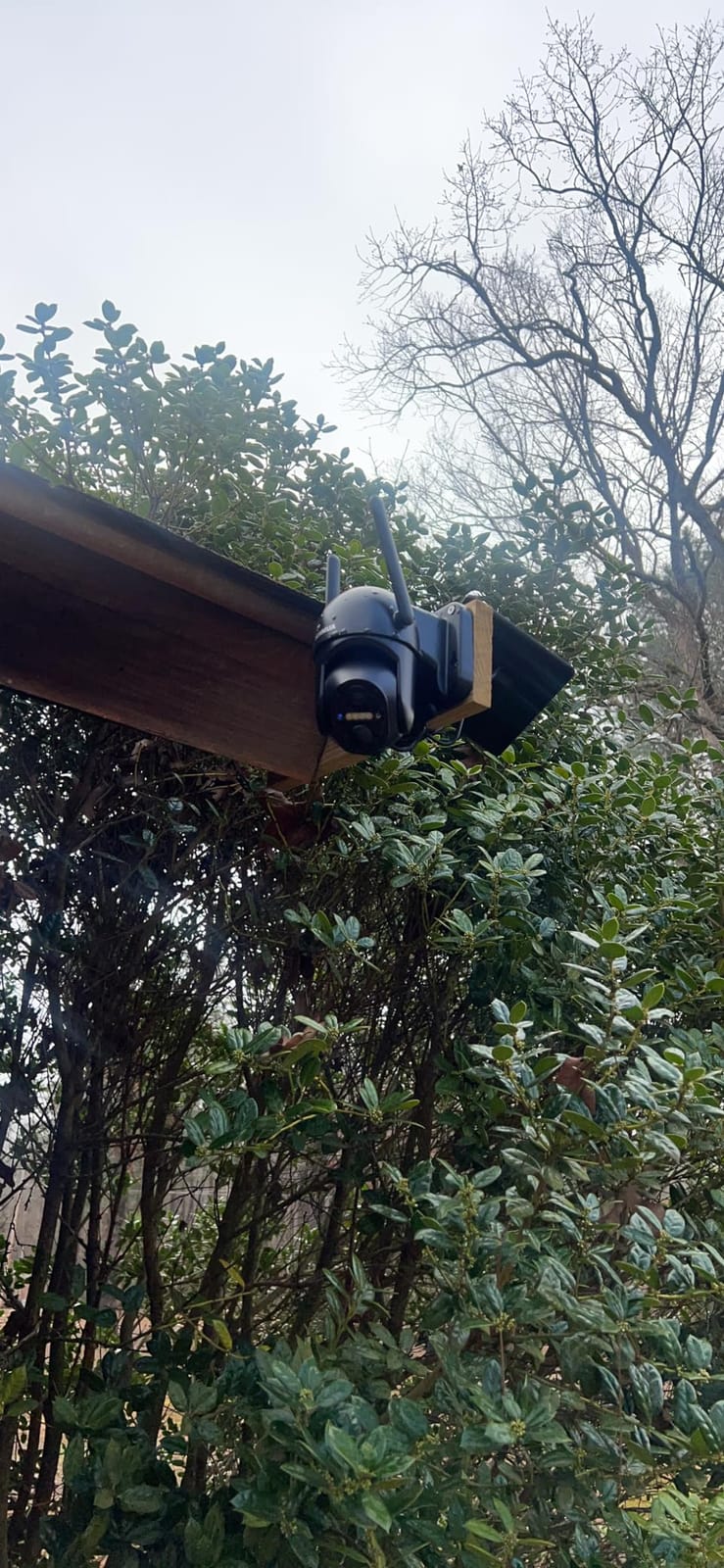 SEHMUA 4G LTE Cellular Trail Camera, 360° View 2K Live Feed Solar Game Cam customer photo 1