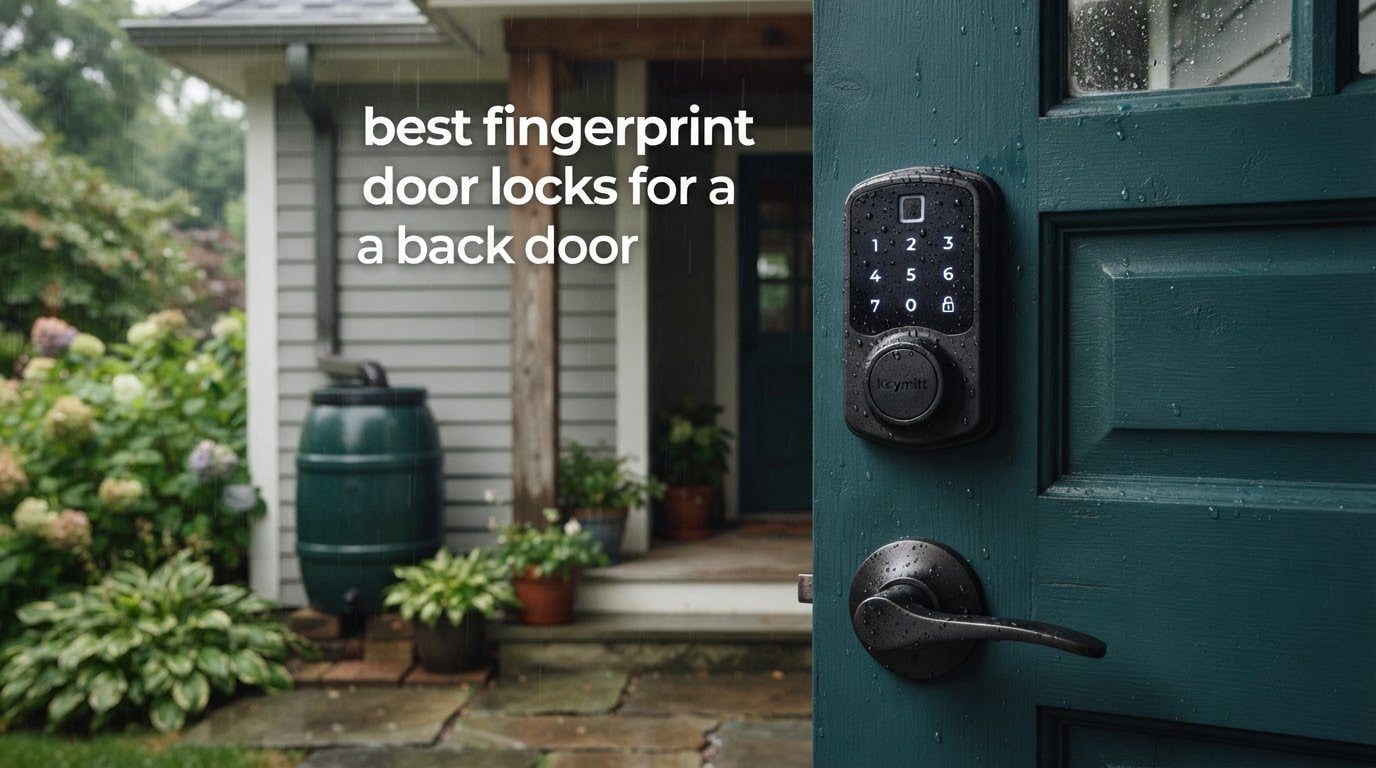 best fingerprint door locks for a back door