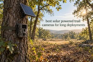 best solar powered trail cameras for long deployments