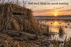 best duck blinds for marsh hunting