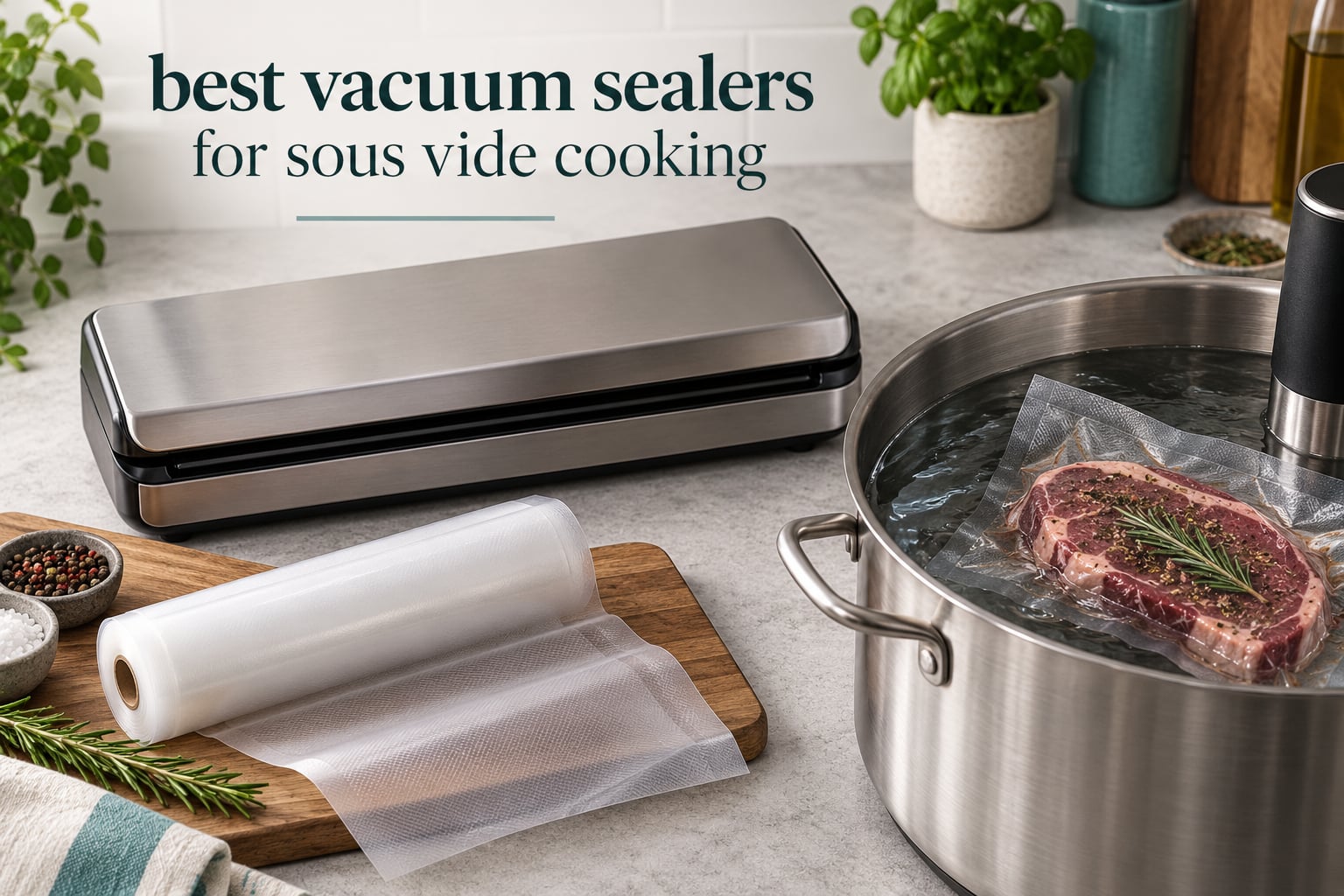 best vacuum sealers for sous vide cooking