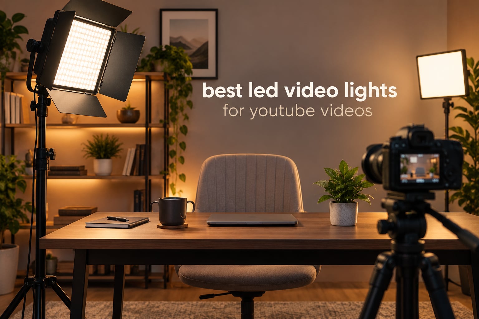 best led video lights for youtube videos