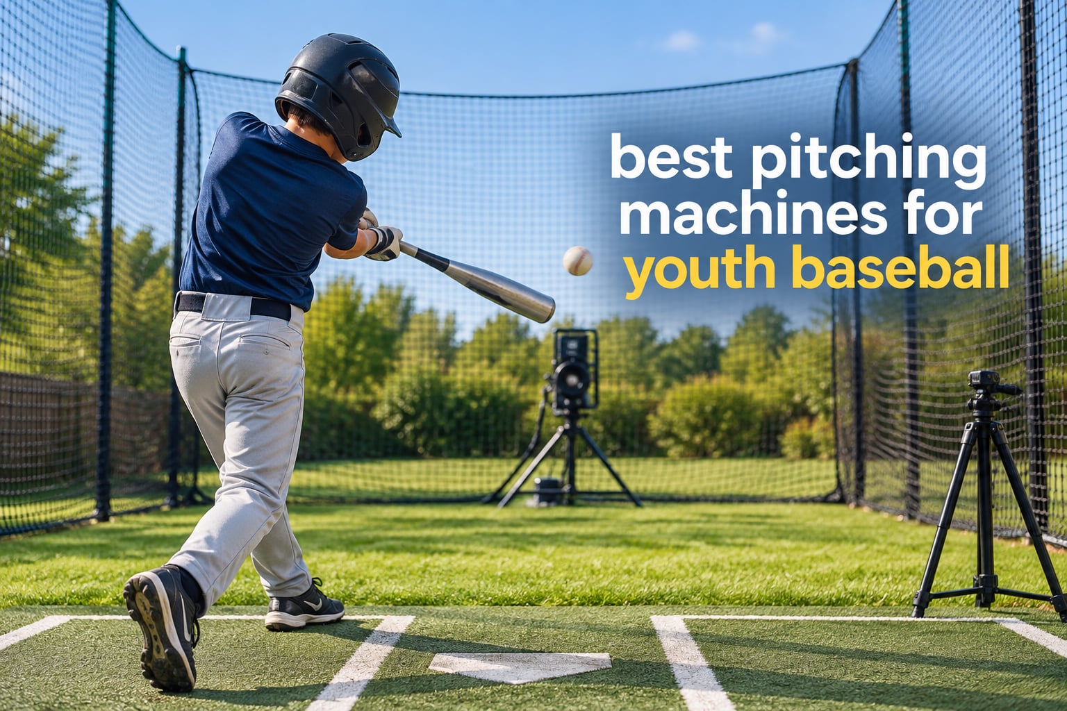 best pitching machines for youth baseball