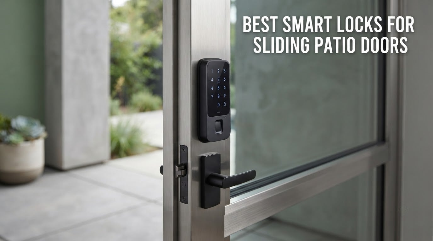 best smart locks for sliding patio doors
