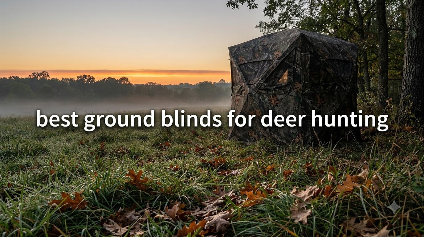 best ground blinds for deer hunting