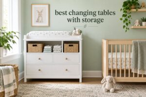 best changing tables with storage