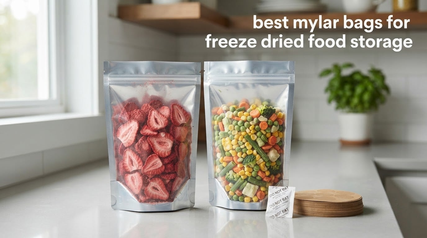 best mylar bags for freeze dried food storage