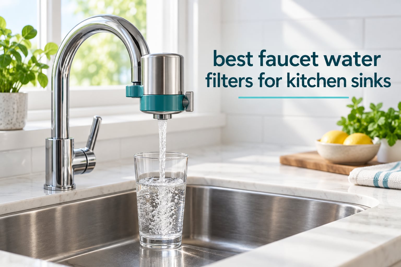 best faucet water filters for kitchen sinks