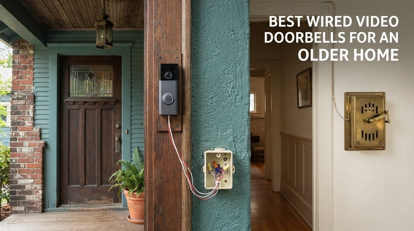 best wired video doorbells for an older home