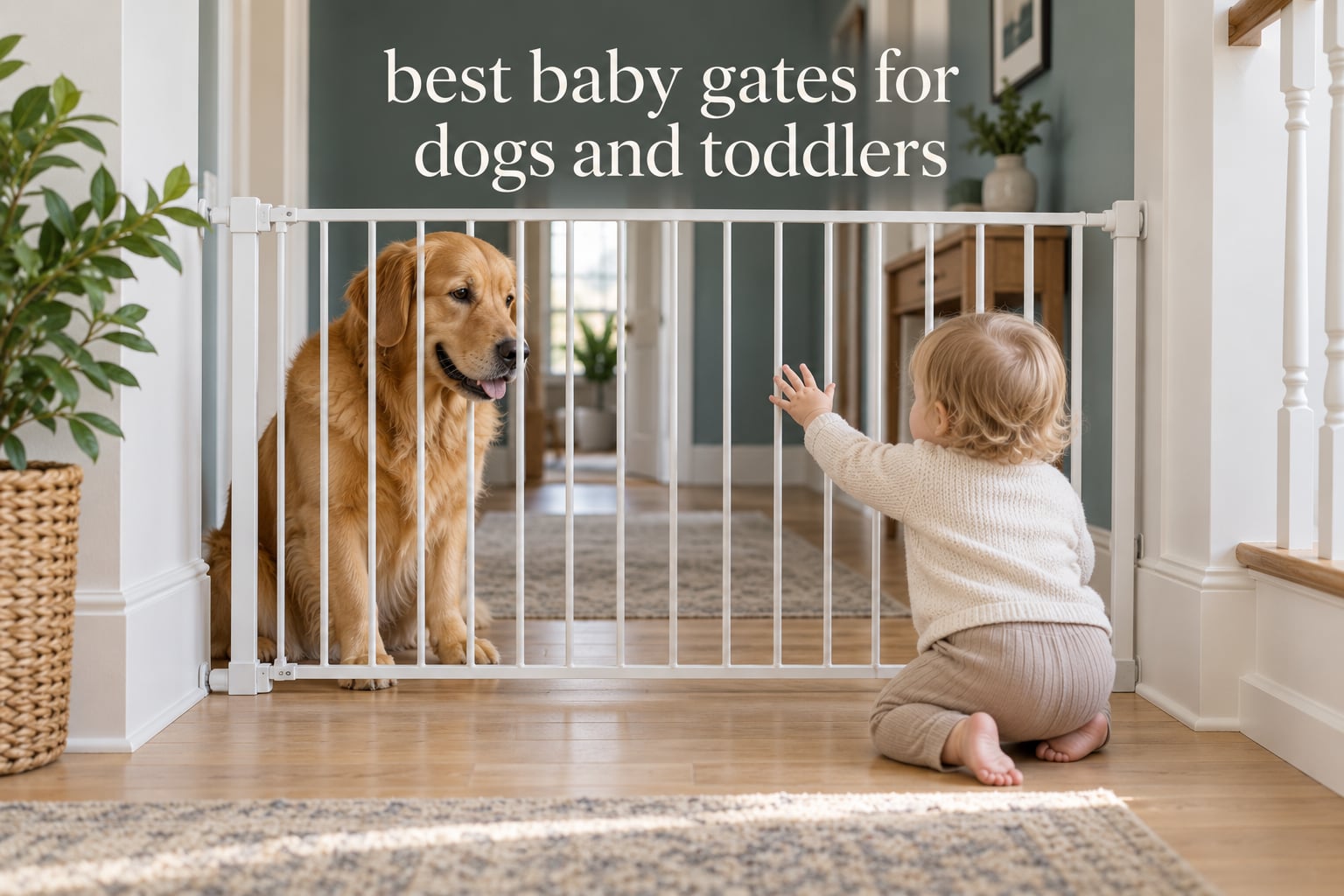 best baby gates for dogs and toddlers