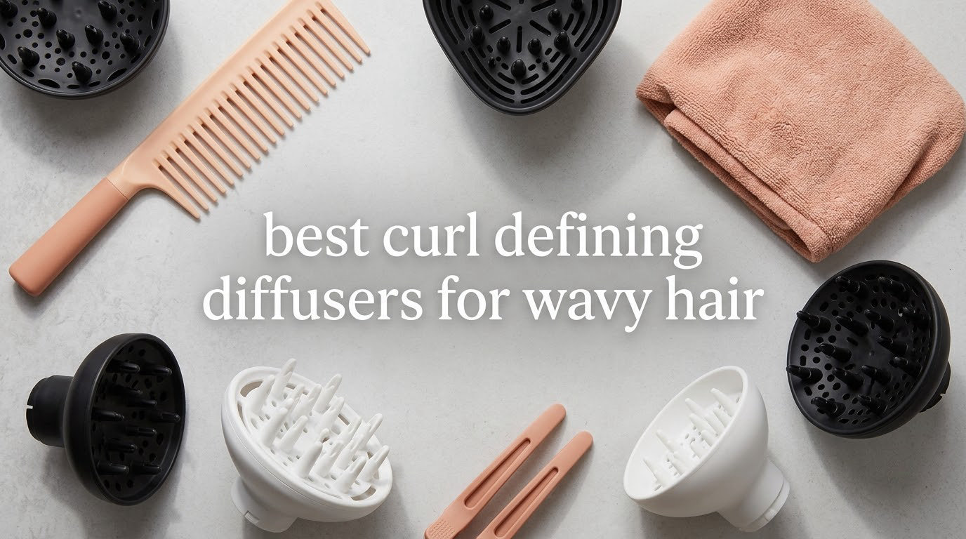 best curl defining diffusers for wavy hair