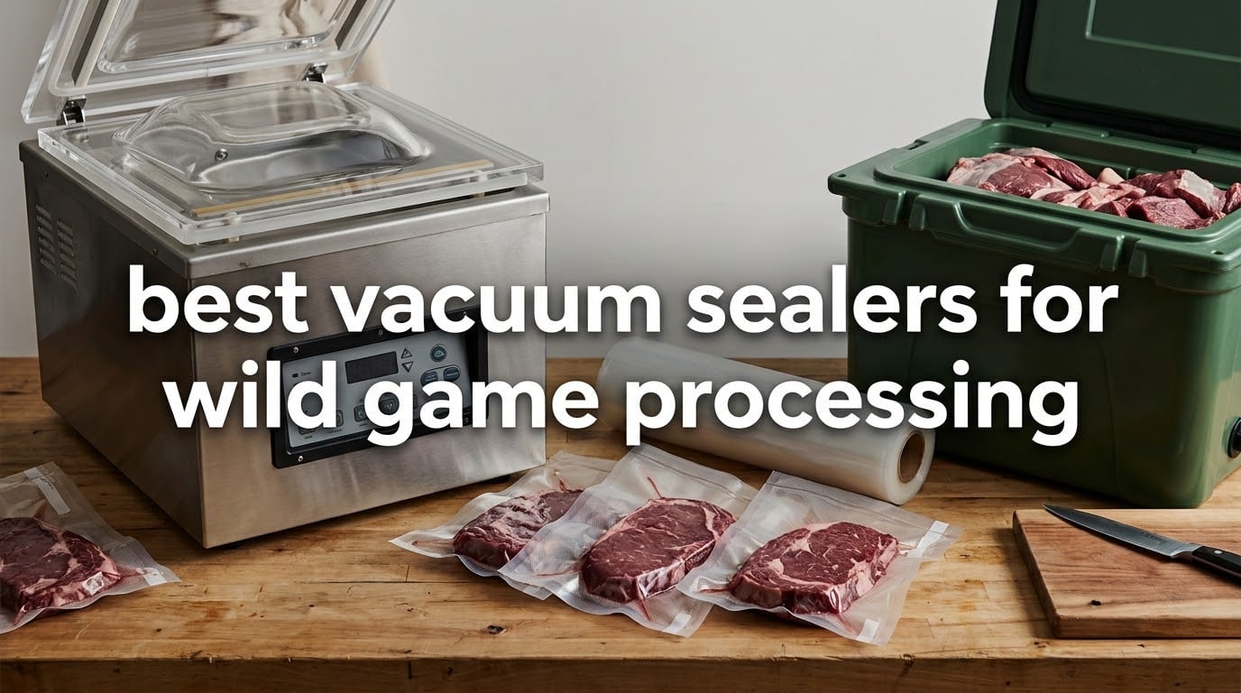 best vacuum sealers for wild game processing