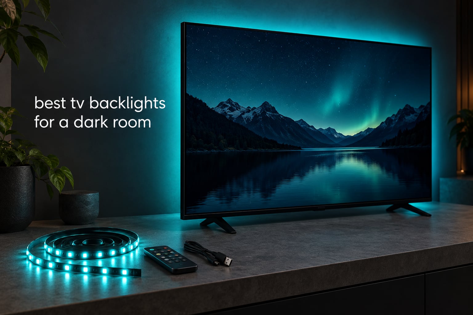 best tv backlights for a dark room