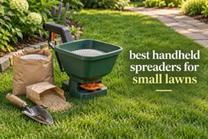 best handheld spreaders for small lawns
