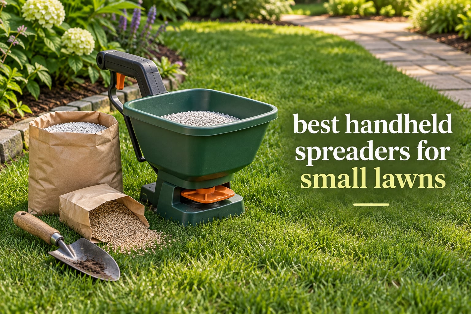 best handheld spreaders for small lawns