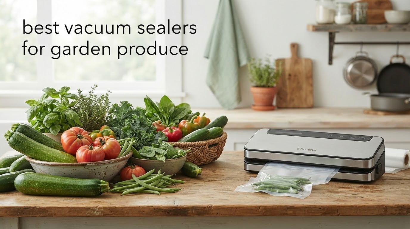 best vacuum sealers for garden produce