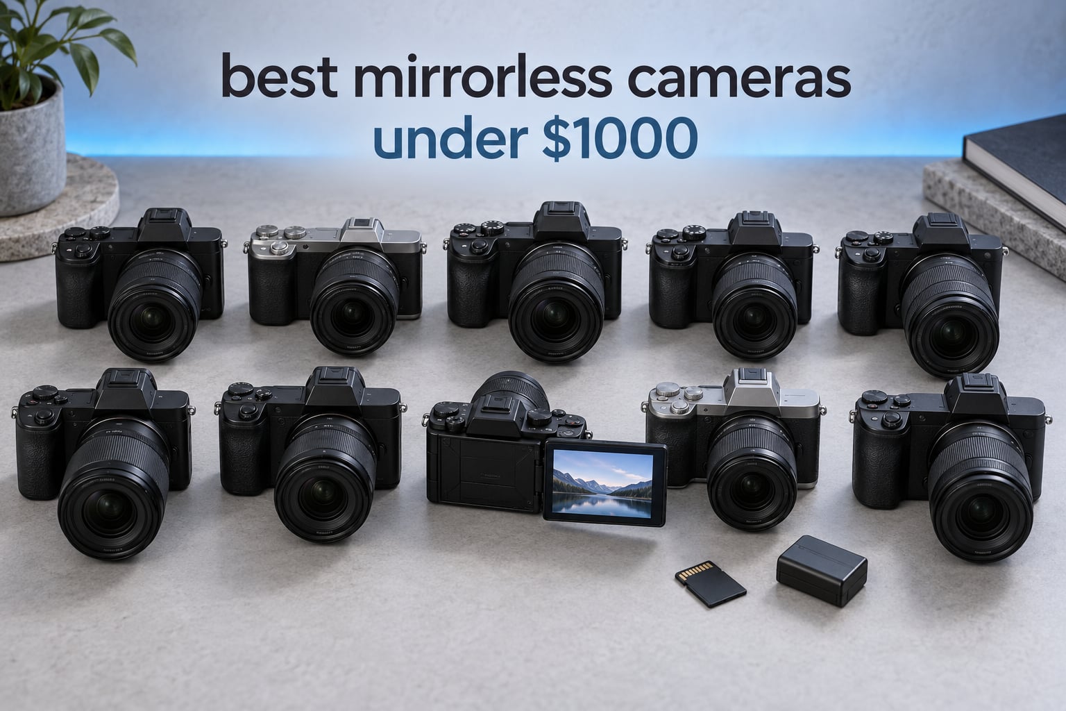 best mirrorless cameras under $1000