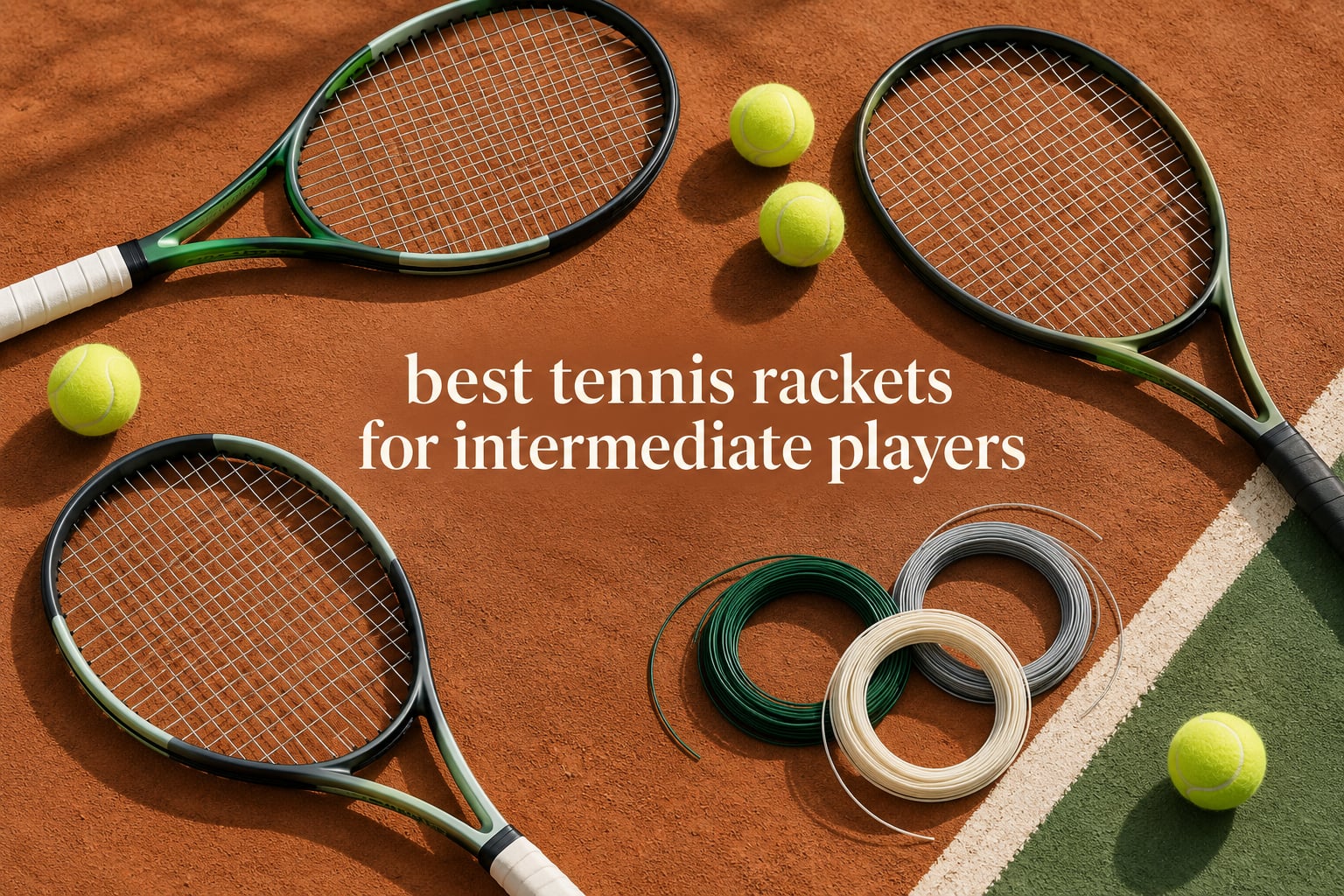 best tennis rackets for intermediate players