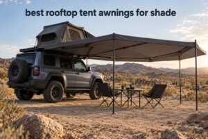 best rooftop tent awnings for shade