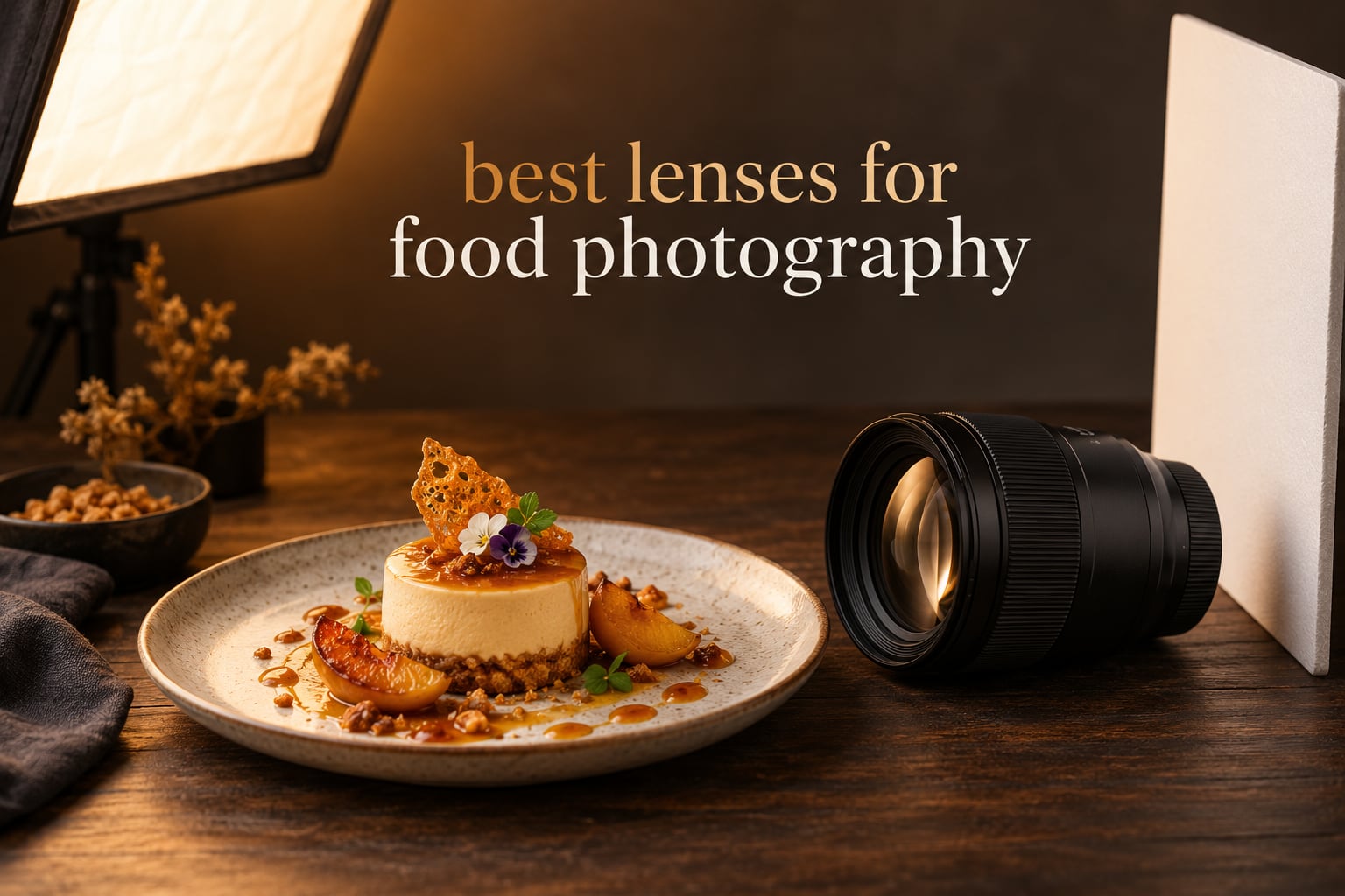 best lenses for food photography