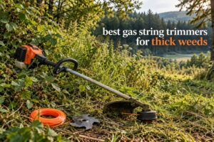 best gas string trimmers for thick weeds