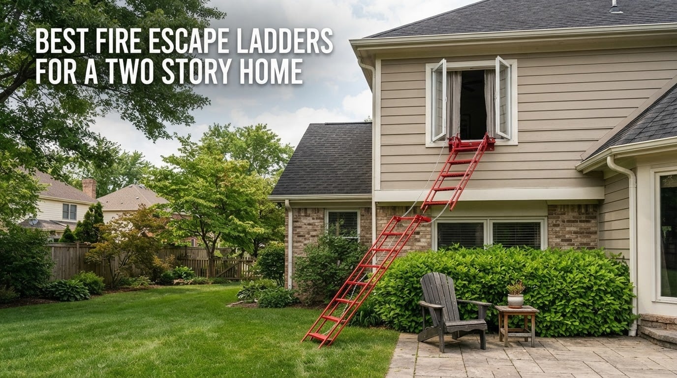 best fire escape ladders for a two story home