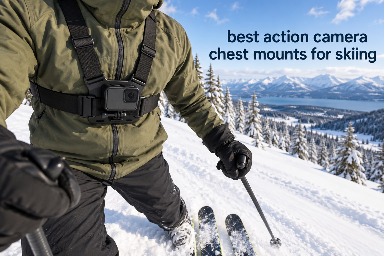 best action camera chest mounts for skiing